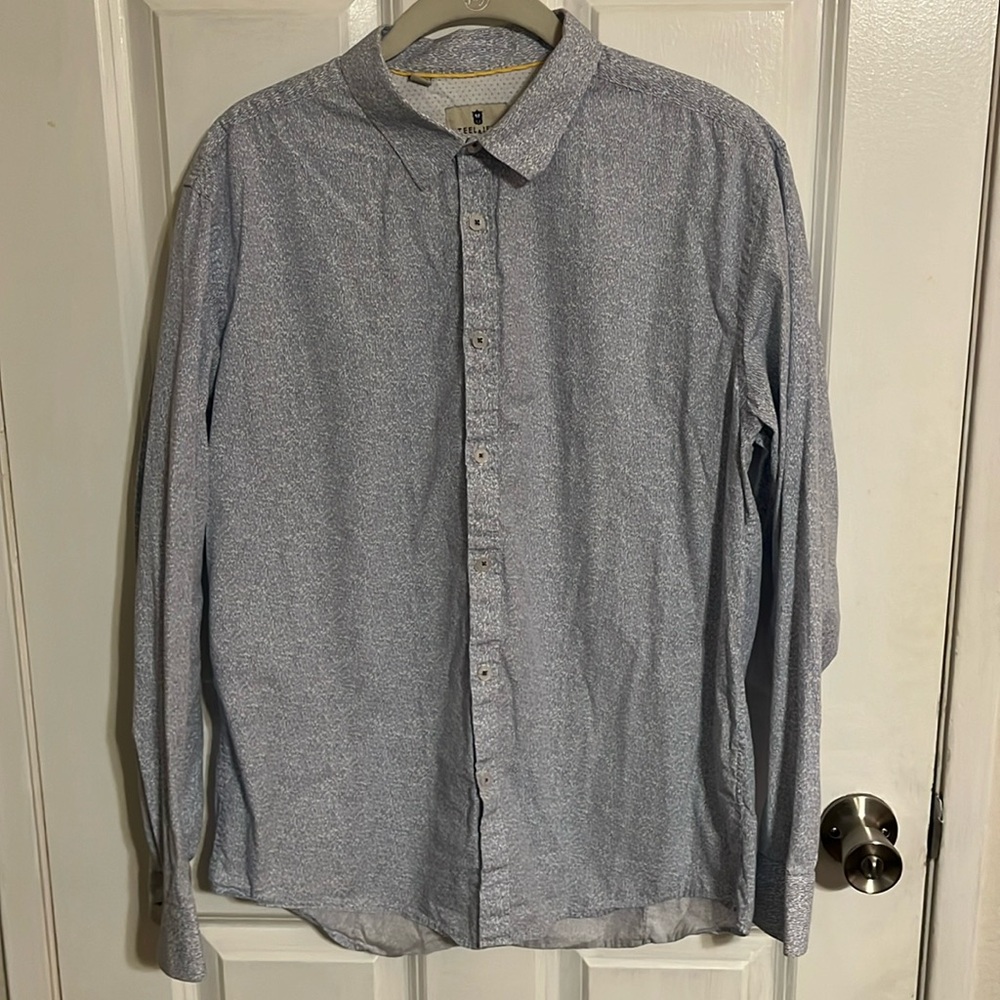 Steel & Jelly London Men's Button Down Shirt Size L